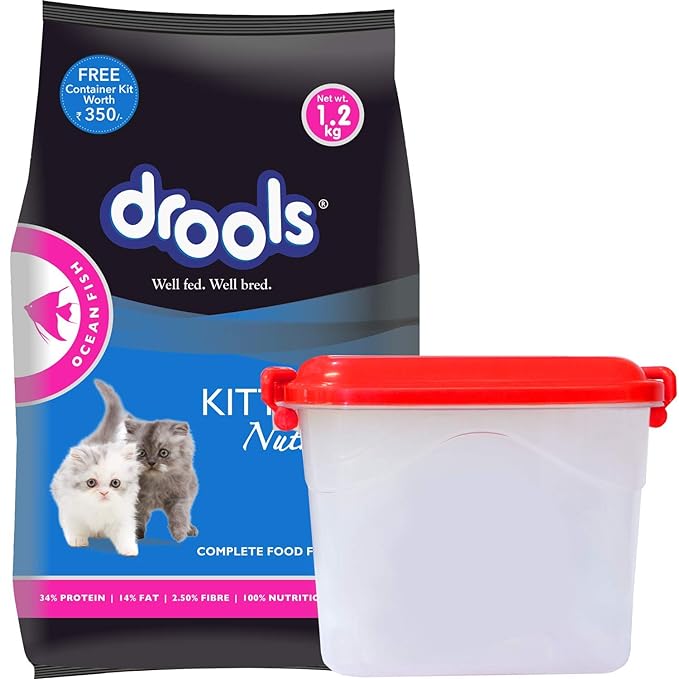 Drools Kitten Dry Cat Food, Ocean Fish Flavour 1.2Kg